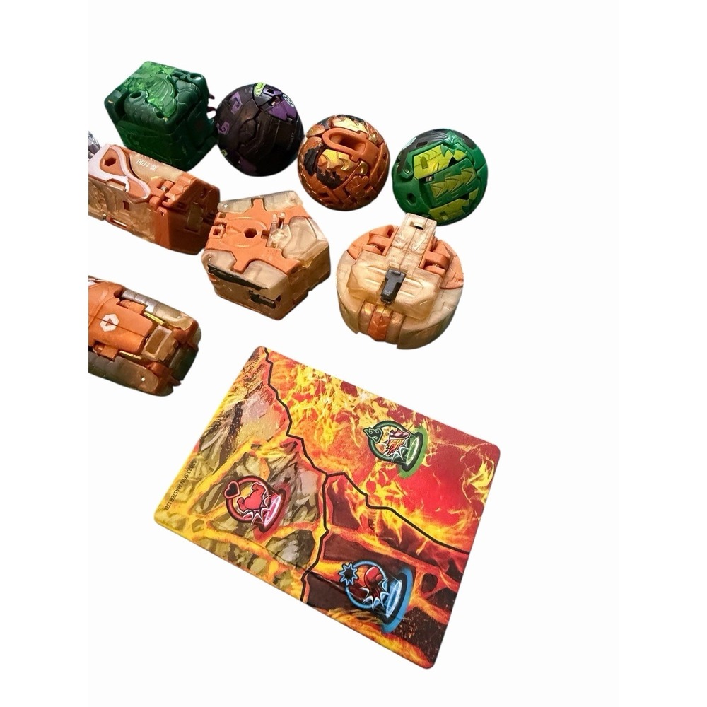 BAKUGAN Battle Brawlers Geogan Rising FIGURE LOT Of 11 Deka And Various - Picture 4 of 13